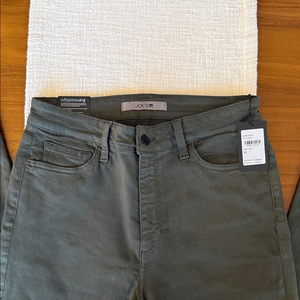 Joe's Jeans Women’s Bootcut Jeans (olive green size 30)